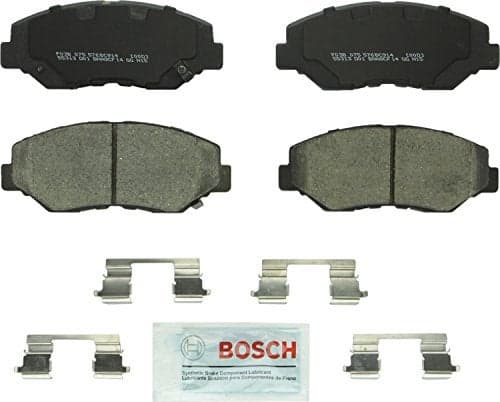 BOSCH BC914 QuietCast Premium Ceramic Disc Brake Pad Set Compatible with Select Acura ILX Honda Accord Civic CRV Element Fit FRONT