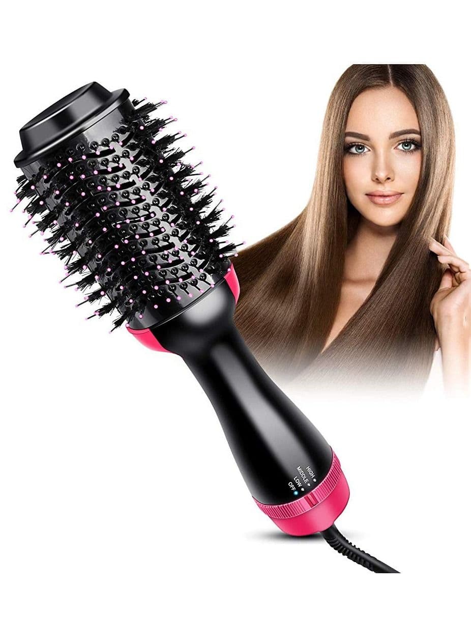 One Step Electric Hair Dryer Comb and Volumizer Pro Multifunctional Infrared Ionic Hot Air Brush Comb Straightener Hair Curling