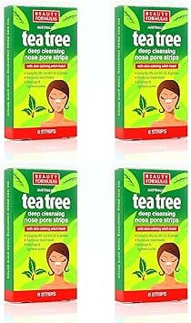 24x Australian Tea Tree Witch Hazel Nose Strips Removes Blackheads Unclogs Tightens Pores