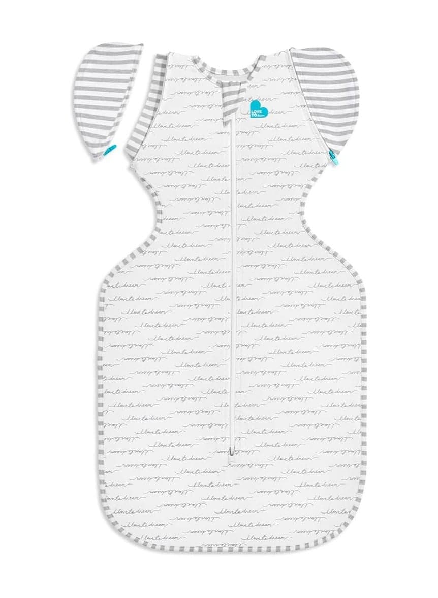 Baby Swaddle Transition Bag 1.5 TOG, 1.5T Stretch Cotton Fleece, Twigs Oatmeal Print, Large Size Sleep Sack, Cozy Wearable Blanket for Baby, Soft Breathable Fabric, Safe Comfortable Sleepware