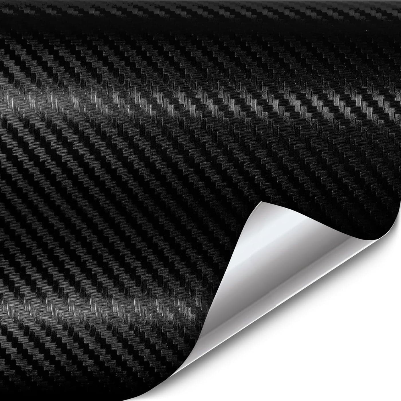 VViViD XPO Black Carbon Fiber Car Wrap Vinyl Roll Featuring Air Release Technology 2ft x 5ft