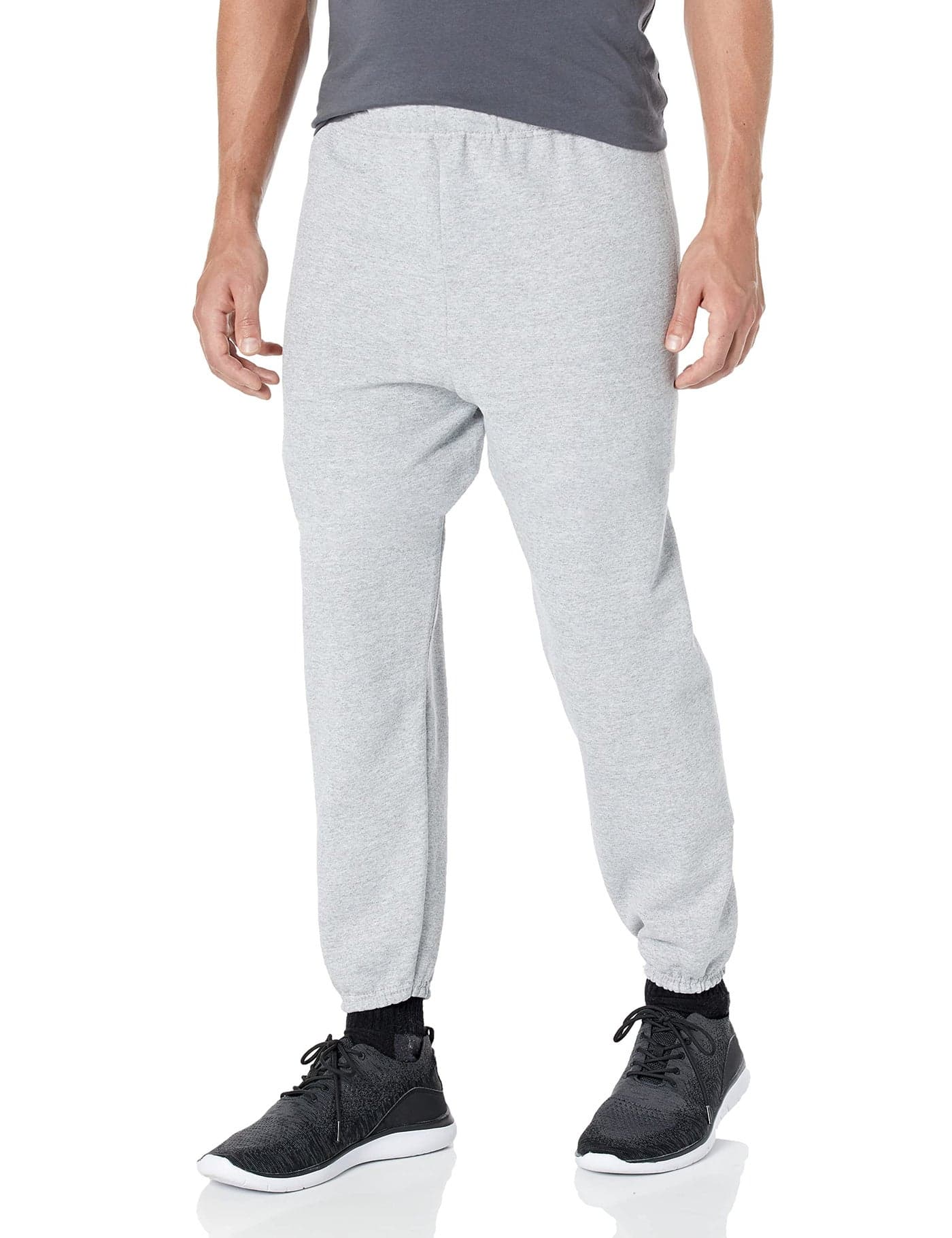 Jerzees mens Sweatpants, Elastic Bottom - Light Grey Heather, Medium US