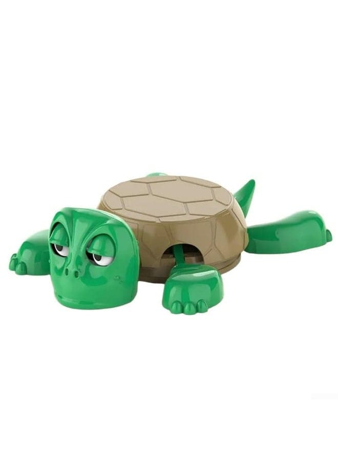 3D Printed Turtle Cup Coaster - Whimsical Drink Holder with Realistic Textured Shell, Heat Resistant Coaster for Home and Office Decor (Green)