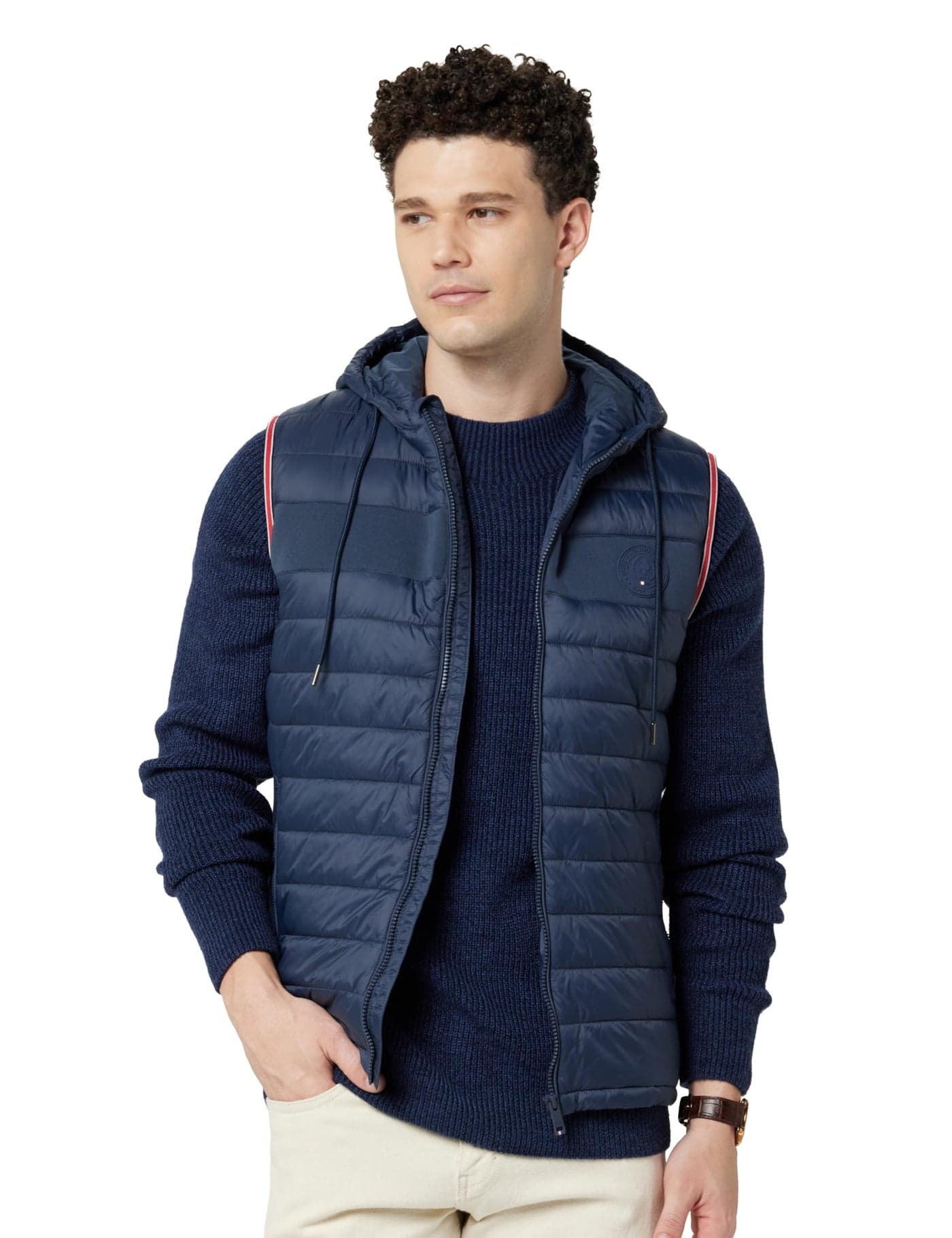 Gillet Puffer Hooded Jacket