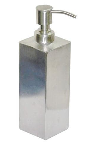 Taluka Stainless Steel Soap Dispenser Capacity 800 ML Luxury Bathroom Accessories Bath Set Stainless Steel Kitchen Bath Pump Soap Lotion Dispenser Liquid Bottle Designer 9 X 3 Inches