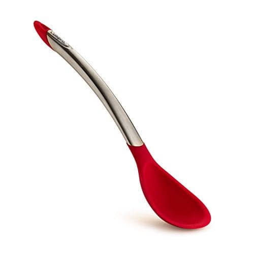 Cuisipro Silicone Spoon, 12-Inch, Red
