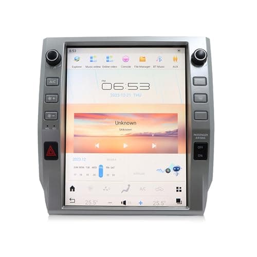 ASVEGE 12.1 Car Radio for Toyota Tundra 2014-2019 Android11 Tesla Screen Multimedia Player Navigation Stereo WiFi Gift Tools 5G