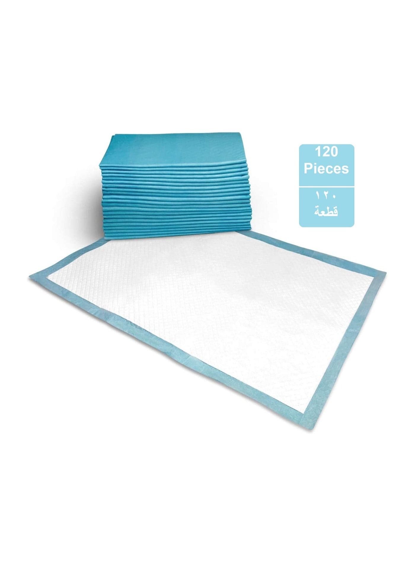120 Pieces Packed in 4 Pouches Cherry Medical Supply 60 cm x 45 cm Disposable Changing Mats for Baby Soft Ultra Absorbent Waterproof Diaper Changing Mat Liners Baby Changing Mat Cover Bed Pads