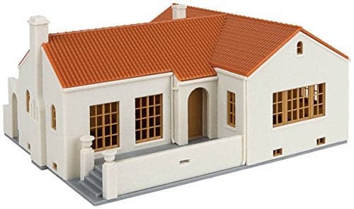 Walthers Cornerstone MissionStyle Bungalow House 9333785 HO Scale Model Railroad Structure Kit