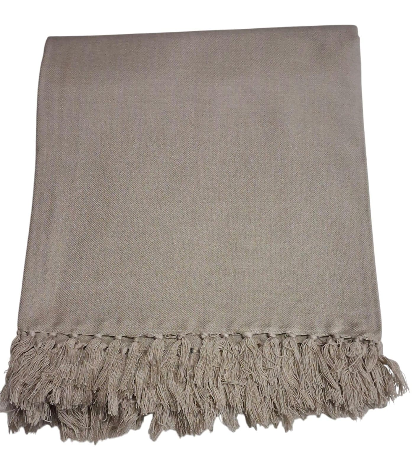 MAMRAJ Men's Pure Woolen Lohi/Shawl (230cm x 115cm) (Dark Grey)