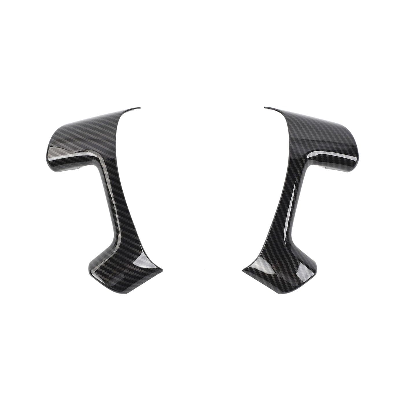 Linskip Steering Wheel Covers Compatible with AvalancheSuburbanTahoeTraverseSilverado 1500 YukonSierra 20072013 Steering Wheel Trim Interior Accessories Carbon Fiber Black