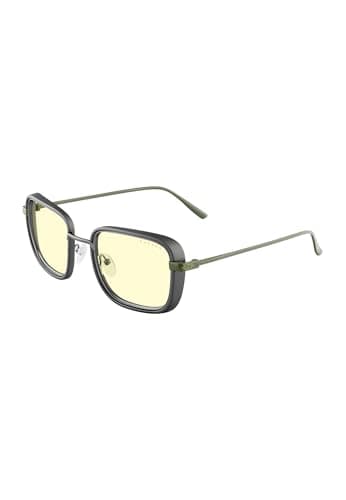 Fallout GUNNAR Gaming Glasses Vault 33, Olive, Amber Lens - Blue Light Blocking & Relieve Dry Eye
