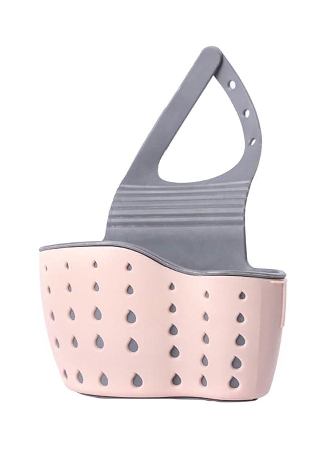 Creative Cleaning Filter Water Sink Hanging Basket Storage Pink 24.5cm