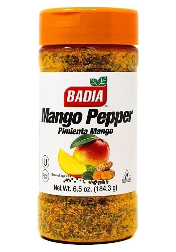Badia Mango Pepper Seasoning - Sweet and Spicy Blend, 6.5 oz