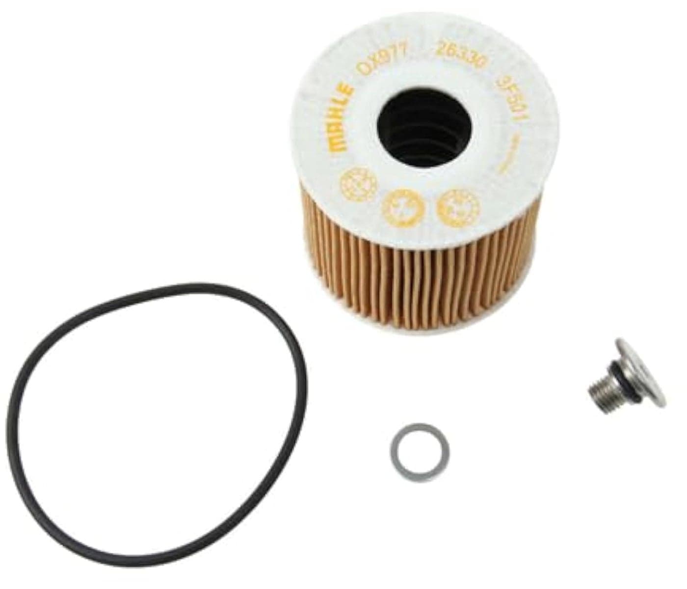 Genuine OEM 26320-3F500 Service Kit - Oil Filter / 263203F500 for Hyundai Genesis 14-16 G90 17-21 G80 17-20
