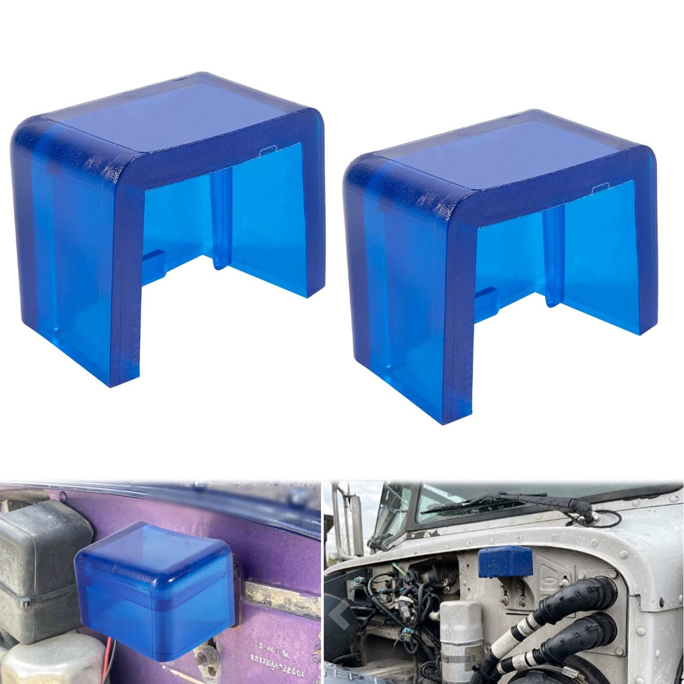 Bzsunway Peterbilt Hood Bumper Bumpers Pad Bushing Poly for 330 357 377 379 385