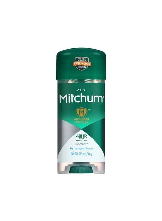 Advanced Control Unscented Gel, Anti-Perspirant & Deodarant 3.4 oz (Pack of 5)