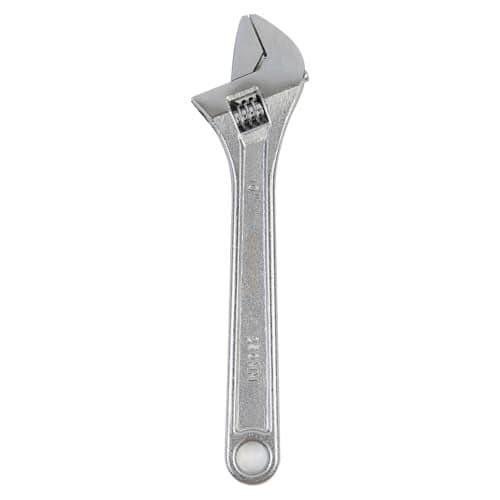 SPARTAN 10 Inch Adjustable Wrench/Spanner | Heat Treated Carbon Steel with Phosphate Coating | Tapered Jaw, Comfortable Grip | Ideal for Home DIY & Repair Work