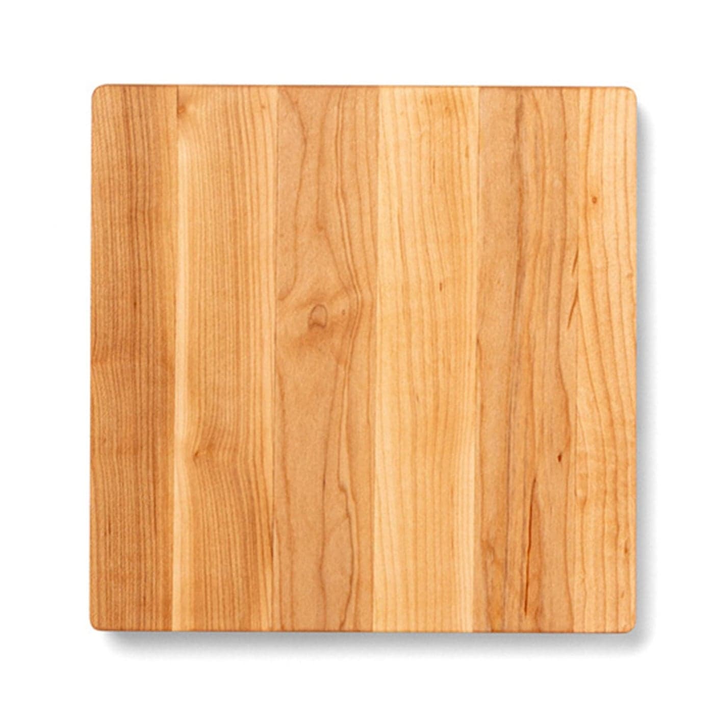 John Boos ChopNSlice Series 10 x 10 Maple Cutting Board wEased Corners 1 Thick Butcher Block Wooden Reversible Kitchen Prep Chopping Slab wEdge Grain Construction
