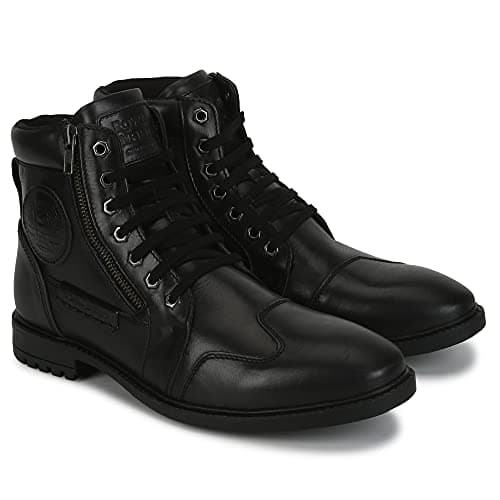 ROYAL ENFIELD MUDBOUND Boots Black EU 42 / UK 8