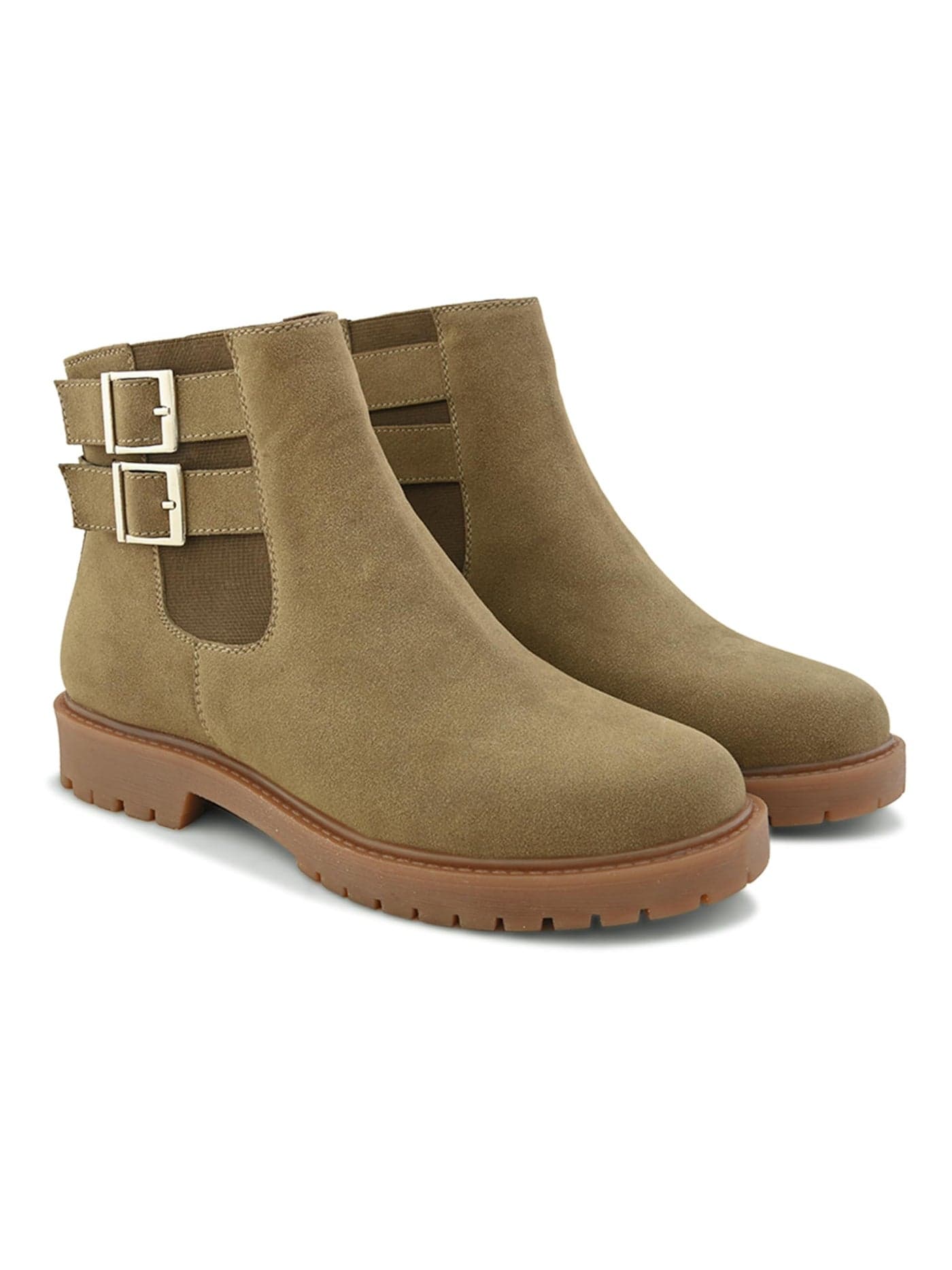 STANPHORD Women's PeakQuest Olive Boots 5_UK (WTP 1450)