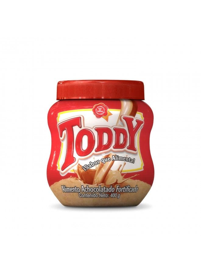 Toddy Chocolate Powder Drink Mix - Breakfast Shake with Vitamins and Proteins, Instant Hot and Cold Beverage for Kids & Adults, 14.10 Oz (Pack of 1)
