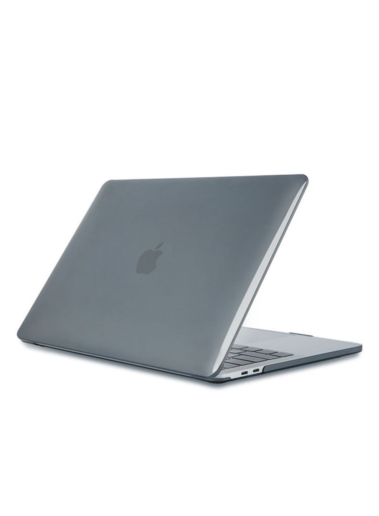 Macbookair Ultra-Thin Transparent Protective Case Snap-On Design Apple Laptop Protective Case Shell Suitable For 13.3air A1932/A2179/A2337 (Black)