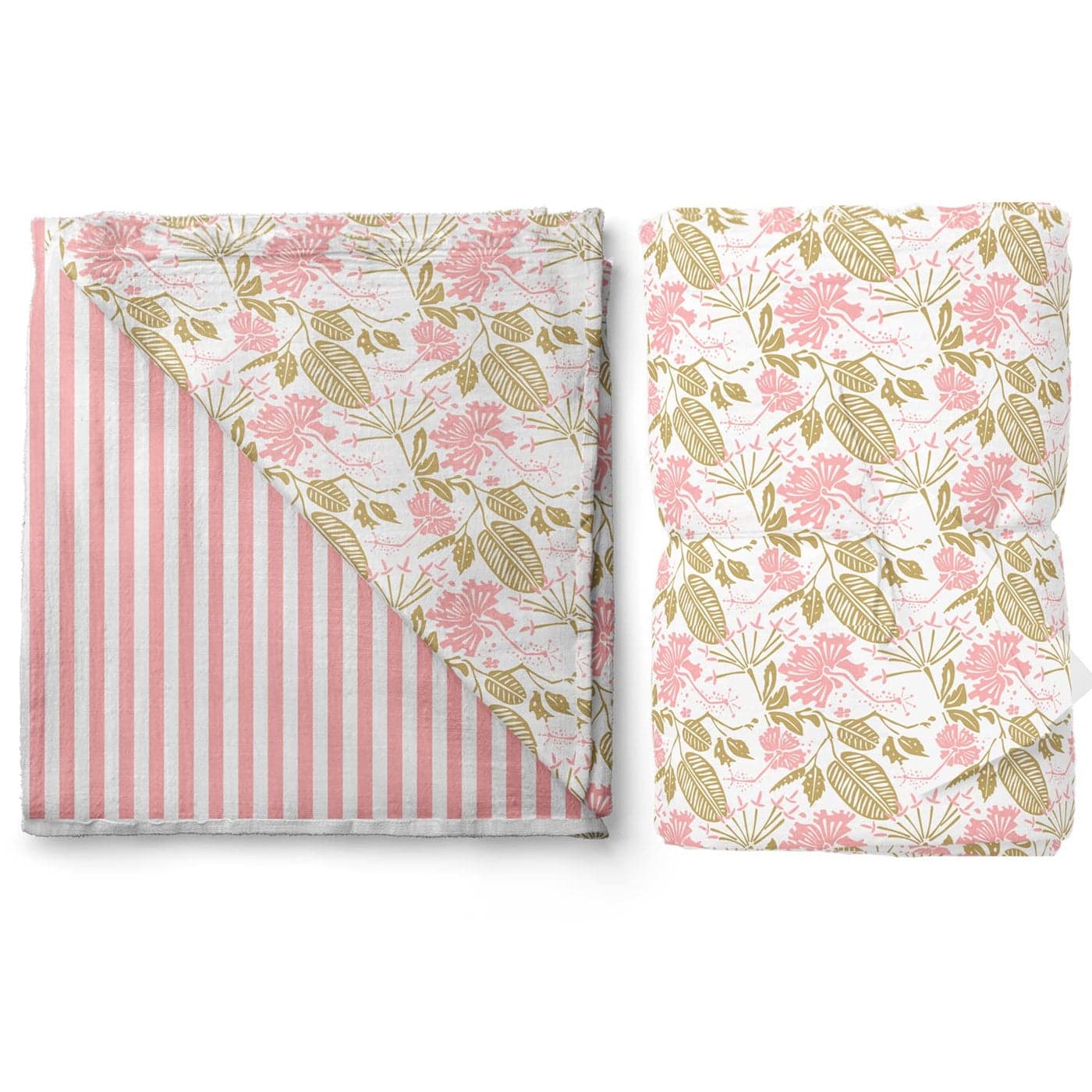 Kiddery Floral Luxury Muslin Blanket Dohar 100 Muslin Cotton Breathable Soft Used for Nursing Crib Blanket Stroller Cover Newborn Toddler Edition Girls 107cm x 103cm