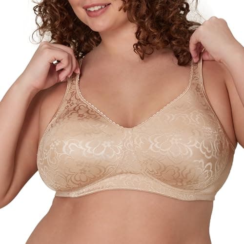 Playtex Women's 18 Hour Ultimate Lift & Support Wireless Bra US4745, Nude, 36DD