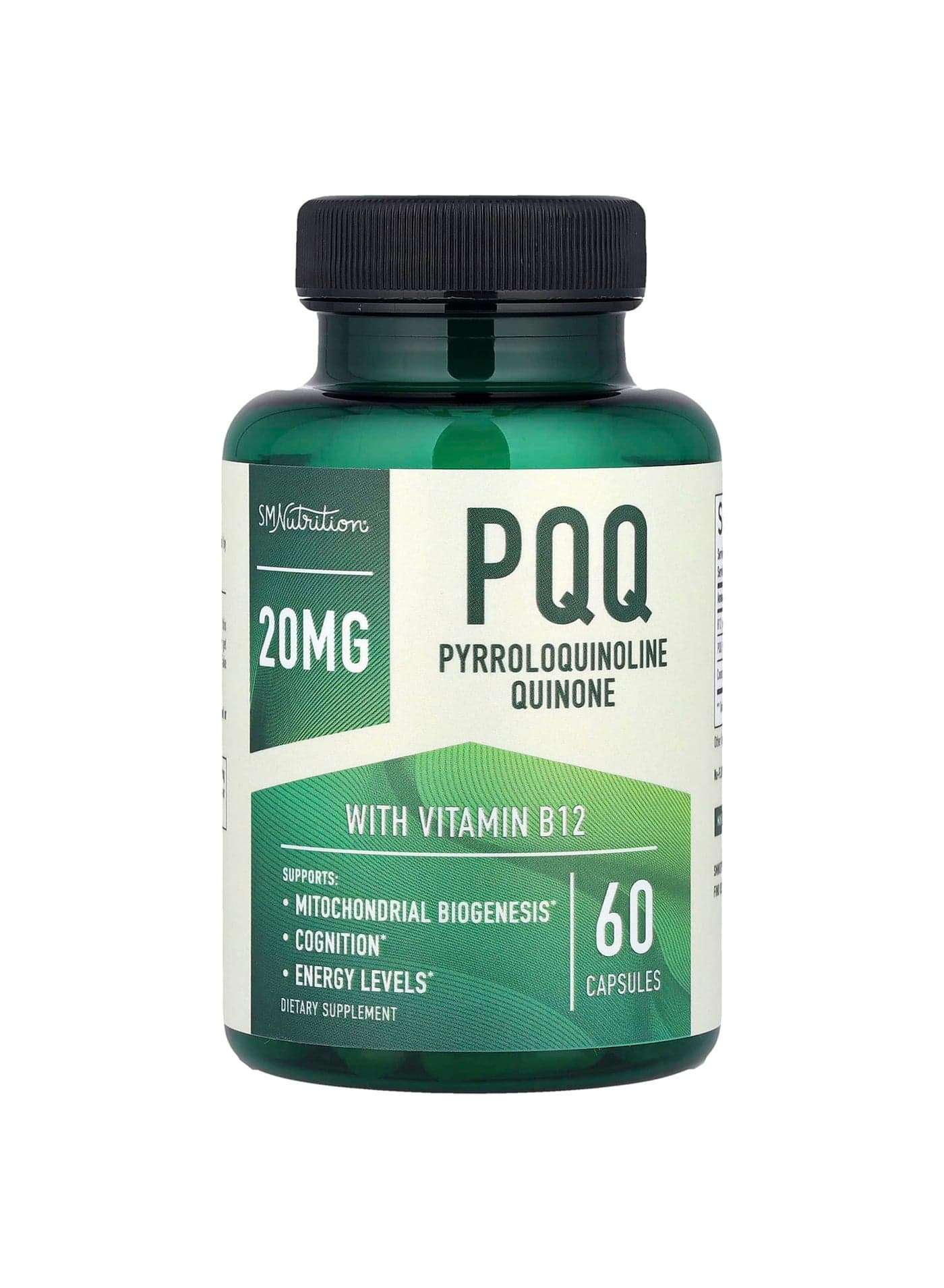 PQQ With Vitamin B12, 60 Capsules