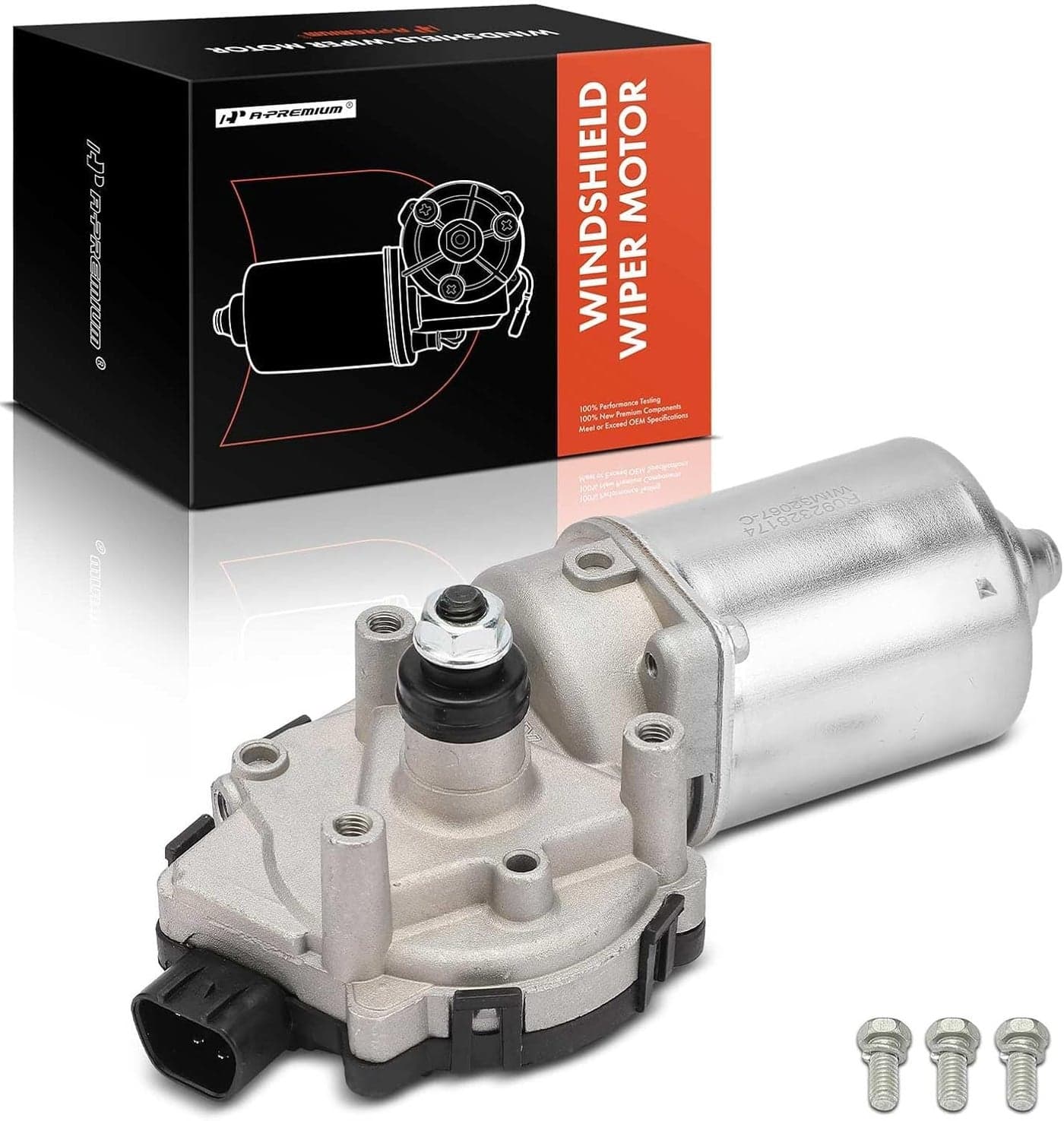 A-Premium Windshield Wiper Motor Front Replacement for Multiple Vehicle Models 2006-2015