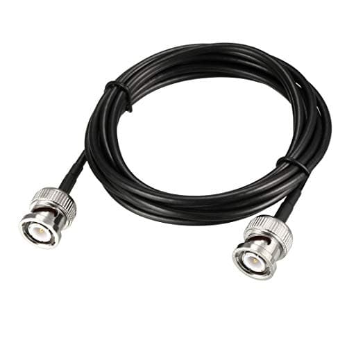 uxcell BNC Male to Male Coaxial Jumper Cable 50 ohm 6 feet RG174