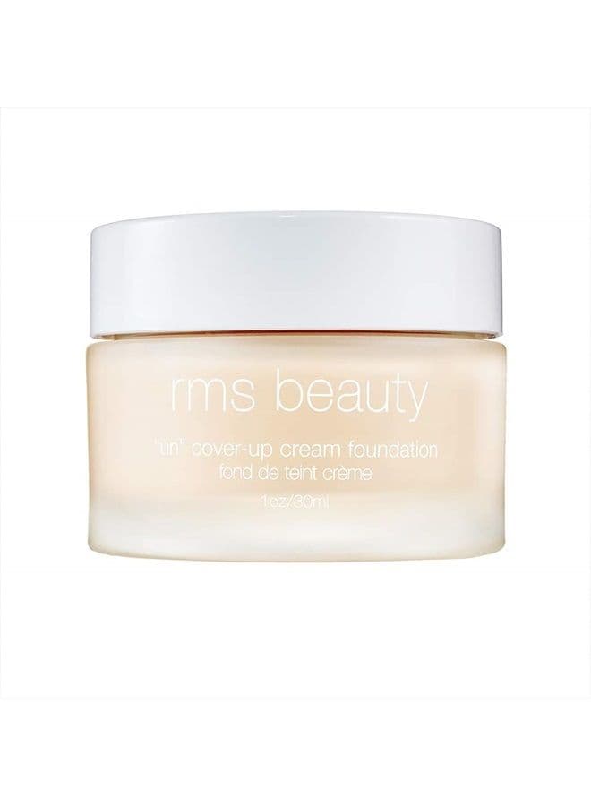 “Un” Cover-Up Cream Foundation - Hydrating & Nourishing Organic Face Makeup Provides Lightweight & Even Coverage for Healthy, Luminous Skin - Shade 00 (1 oz / 30 ml)