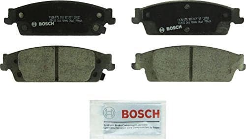 BOSCH BC1707 QuietCast Premium Ceramic Disc Brake Pad Set Compatible with Select Cadillac Escalade Escalade ESV Chevrolet Silverado 1500 Suburban Tahoe GMC Sierra 1500 Yukon Yukon XL REAR