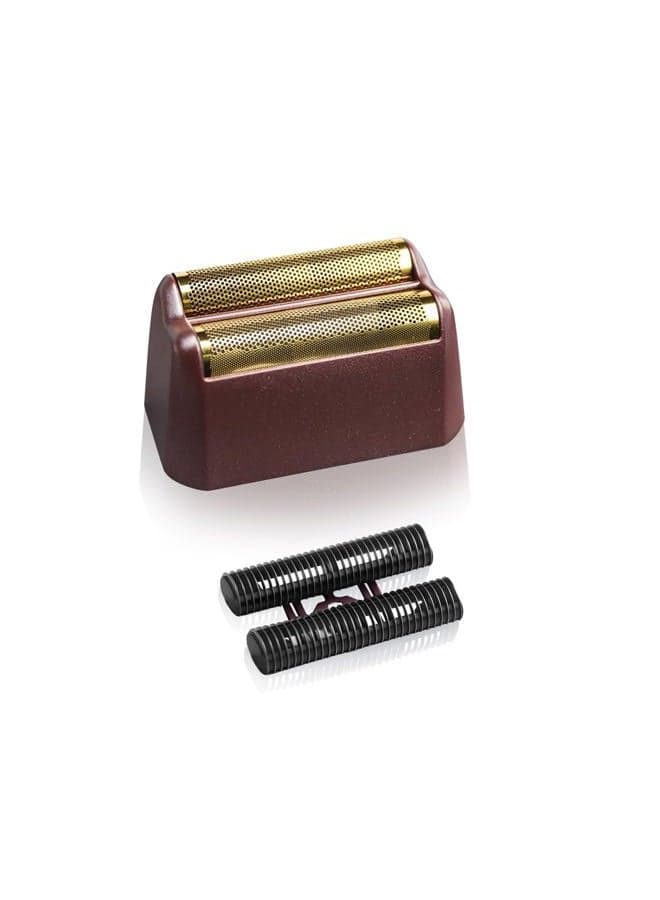 1 Pack Professional 5 Star Series Finale Shaver Replacement Foil and Cutter Bar Assembly Compatible with wahl Shaver Foil 7031-100, 7043-100 Super Close Shaving Replacement Heads,Red