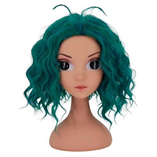 FOVER Girls envy Wig Short Wigs for envy Costume Cute Synthetic Wigs for Costume Cosplay Party FE024E