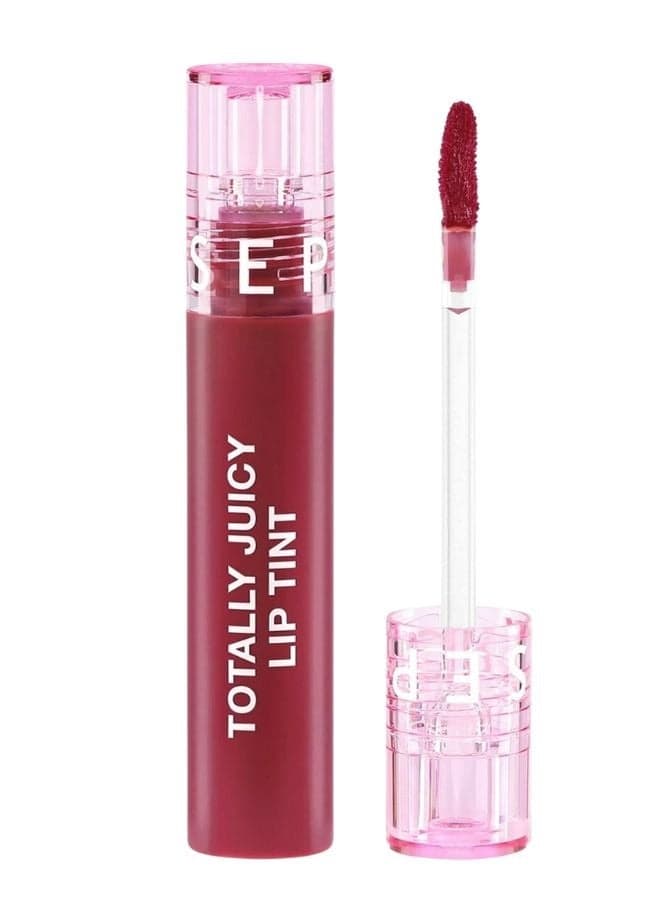 SEPHORA COLLECTION Totally Juicy Lip Tint – 09 Maple Glaze - Warm Orange Nude | Long-Lasting Hydrating Lip Tint – 5.5ml