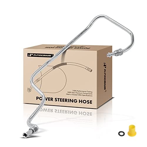 A-Premium Power Steering Hose Pressure Hose Line Assembly Compatible with Chrysler Sebring 2001-2005 & Dodge Stratus 2001-2005 & Mitsubishi Eclipse 1999-2005, Galant 1999-2003, Tube - To Rack
