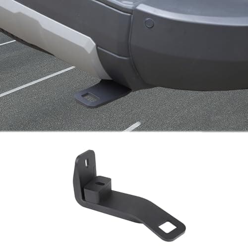 Rear Tow Hooks Recovery Points Hooks Compatible with Toyota Land Cruiser 250 Prado J250 LC250Lexus GX 2024 2025Carbon Steel Rear Right Side Tow Hook Receiver Tow Point Kit Accessories Black
