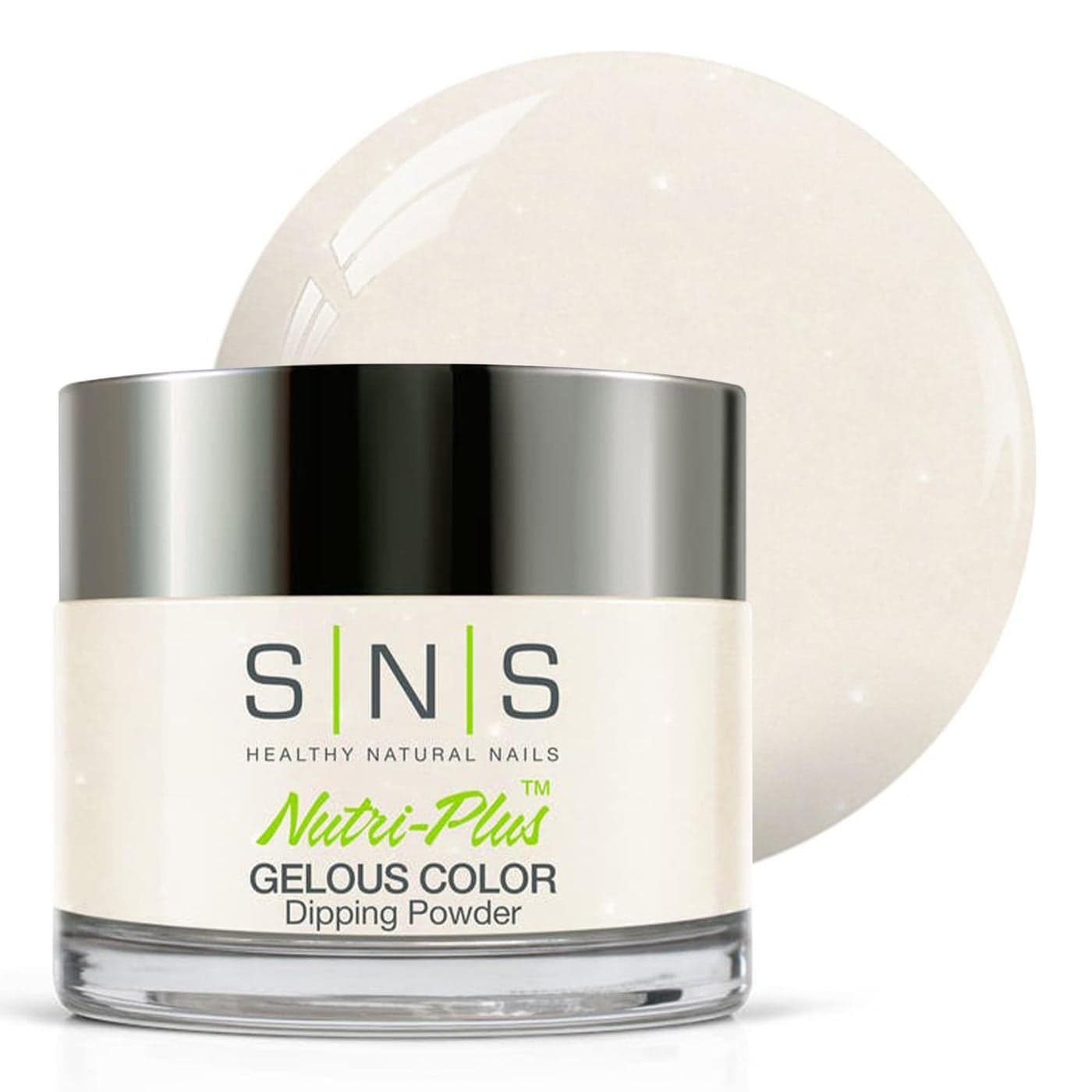 SNS Nail Dip Powder Gelous Color Dipping Powder Counting Cards White Natural NudesCream Shimmer LongLasting Dip Nail Color Lasts 14 Days LowOdor No UV Lamp Required 1oz