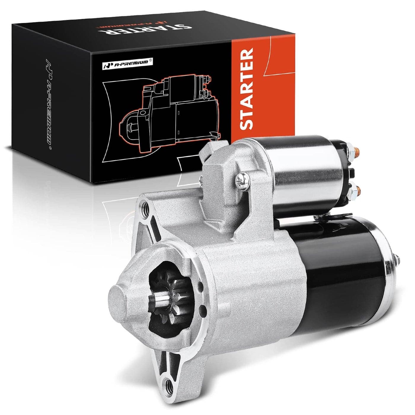 APremium Starter Motor Compatible with Dodge Durango 1120 Ram 1500 1120 2500 3500 1118 Jeep Grand Cherokee 0520 Commander 0610 57L 12V 14KW 10 Teeth CW Replace M000T20972 56044736AB