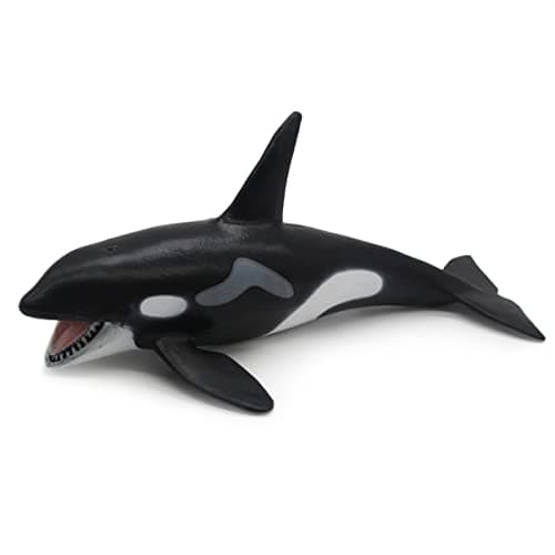 Wei Long Killer Whale Toy Model Figure Miniature Figure Sea Animal Birthday Gift Plastic 39 x 295 x 295 inches