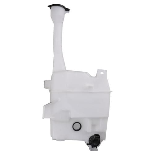 TRQ Windshield Washer Reservoir Assembly Washer Pump Compatible with 2007-2011 Toyota Camry Japan Built Models 1st VIN Digit J without Sensor Hole 2007-2012 Lexus ES350 without Sensor Hole