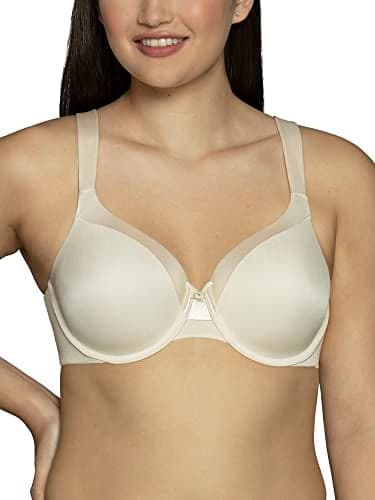Vanity Fair Women's Illumination Full Figure Zoned-In Support Bra 76338, Sweet Cream, 40C