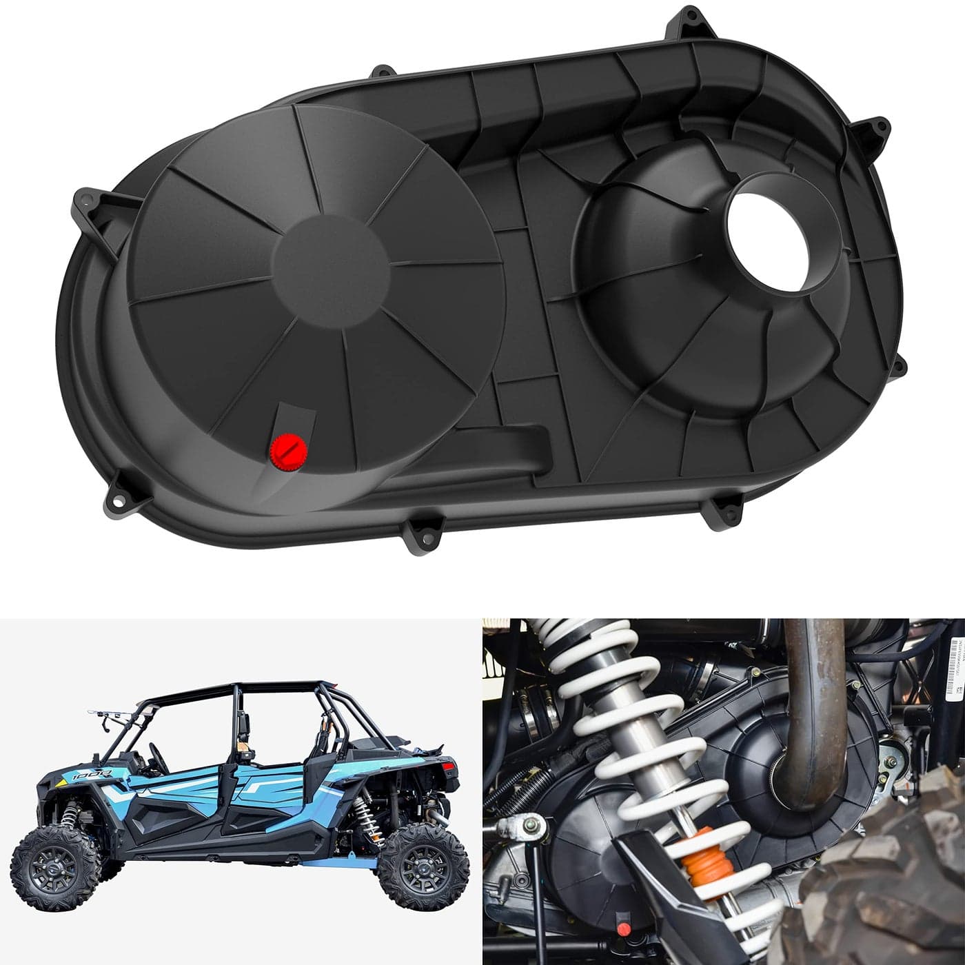 SAUTVS UTV Clutch Cover Plastic Outer Clutch Housing for Polaris RZR XP 1000 XP 4 1000 General 1000 General 4 1000 RZR 4 900 RZR S 1000 20152023 Accessories Replace 2635611