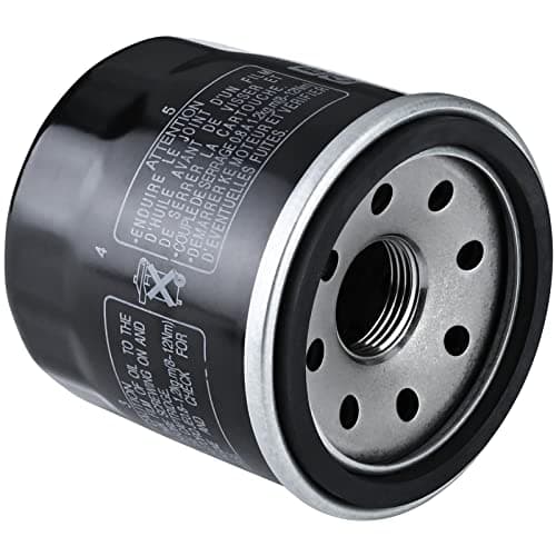 QUICKWOLF 16097-0008 Oil Filter Compatible for Kawasaki Ninja 300 400 500 650 1000 Prairie 300 360 400 Bayou 400 Vulcan 2000 1700 1600 1500 900 800 750 650 500 ZX-10R ZX-7 ZX-6 ZX-14R…