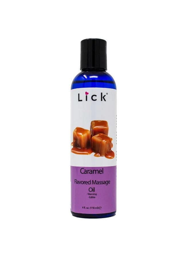 Caramel Flavored Massage Oil for Massage Therapy - Relaxing Muscle Massage for Men and Women with Natural Vitamin e Oil with Aromatherapy Oils for Skin use - Essential moisturizing Body Oils 4 oz