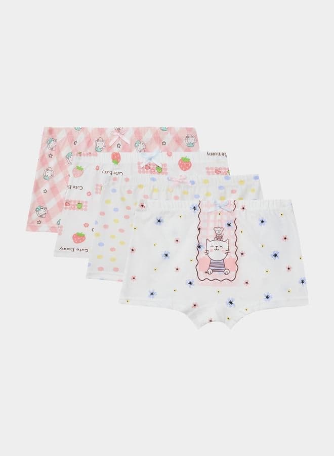 Pack Of 4 - Assorted Boxers