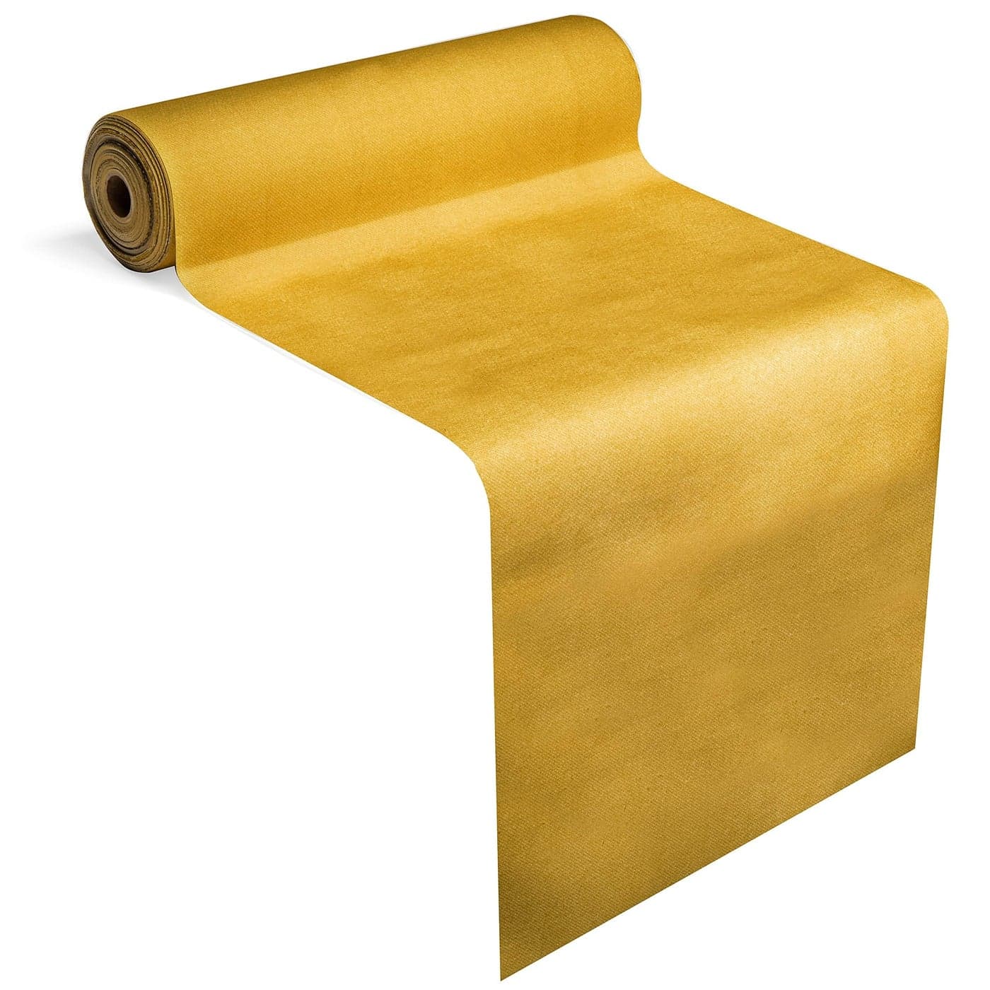 AH American Homestead Paper Dining Table Runner for Party 78 ft 20 Perforated Table Runners 16 x 48 Strong Absorbent Disposable LinenLike Table Cover Roll Mustard Gold