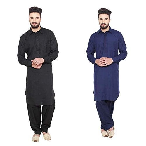 SOJANYA (Since 1958, Combo of Designer Pathani Salwar Combo, Pack of 2